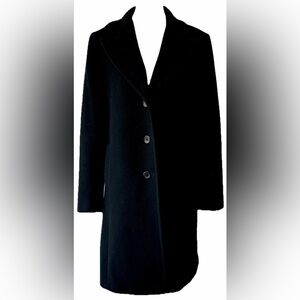 Larry Levine Vintage Wool Cashmere Overcoat